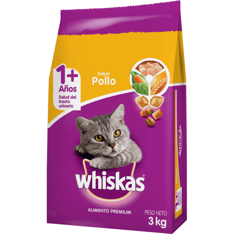 WHISKAS POLLO 10KG