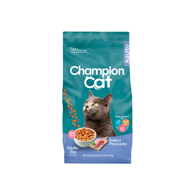 CHAMPION CAT PESCADO 20KG