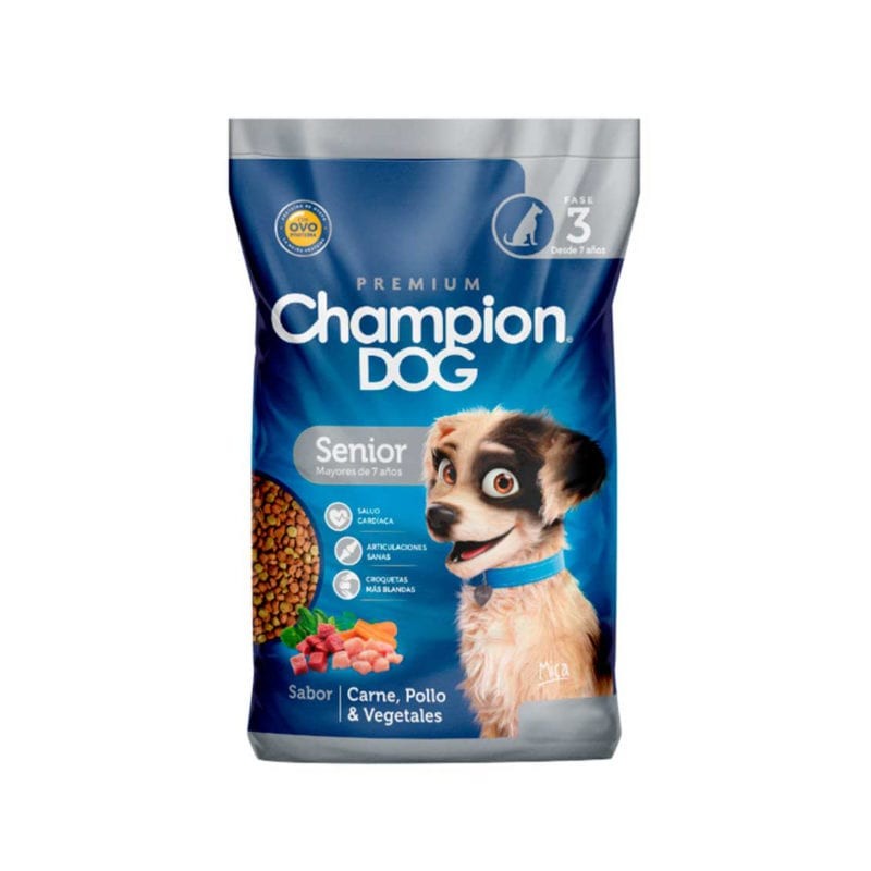 CHAMPION DOG SENIOR 18KG